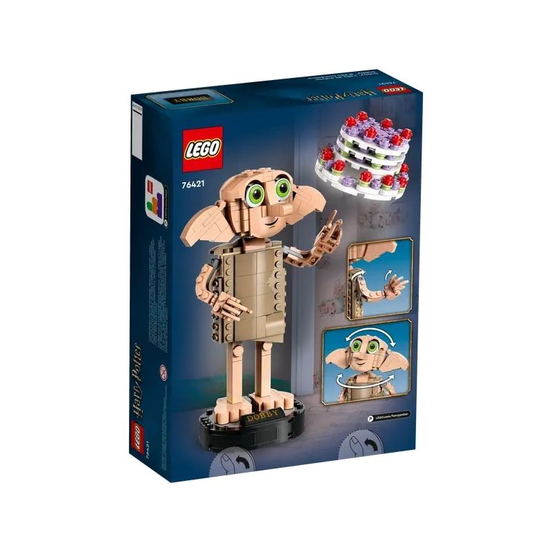 LEGO Harry Potter - Dobby, o Elfo Doméstico - 403 Peças - 76421 -  superlegalbrinquedos