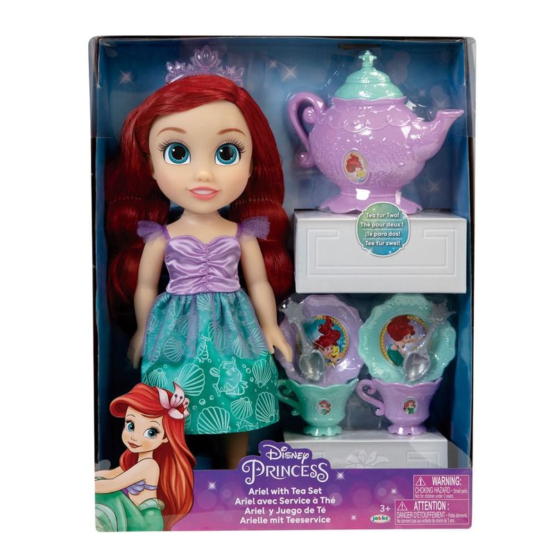 Boneca-Princesas-com-Acessorios---Ariel-Hora-do-Cha---Disney---35-cm---Multikids-1