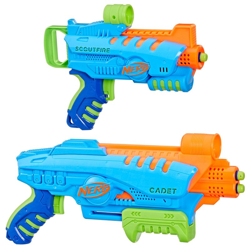 Kit-com-2-Lancadores-de-Dardos-Nerf---Easy-Play---Ultimate-Starter-Set---Elite-Jr---Hasbro-1