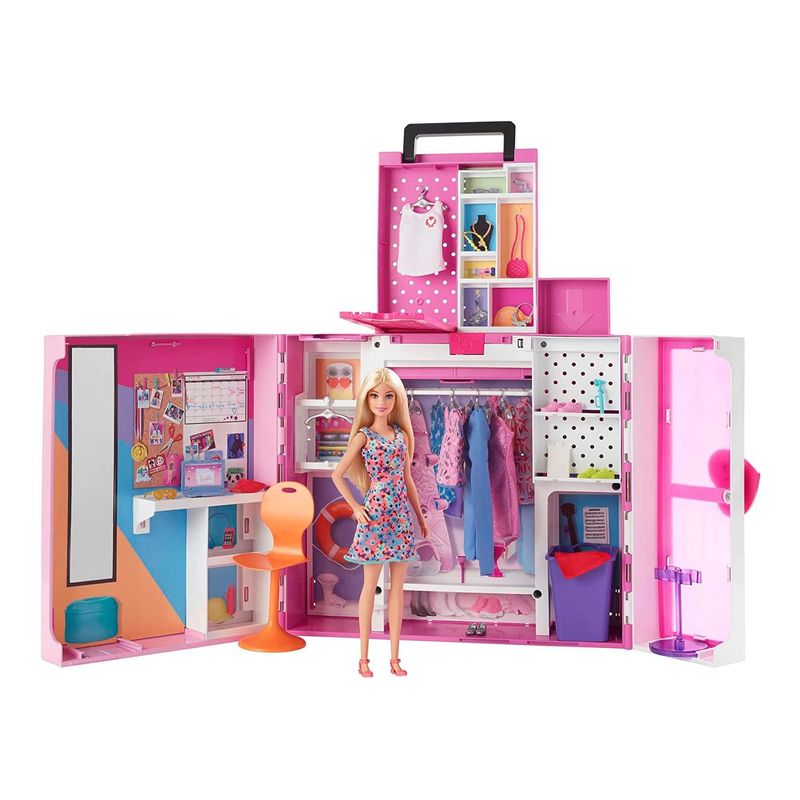 Barbie On The Go Carro Rosa e Boneca - Mattel em Promoção na