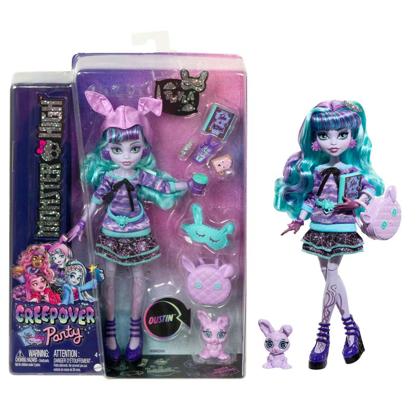 Boneca Monster High com Acessórios - Twyla - Creepover Party - Mattel -  superlegalbrinquedos