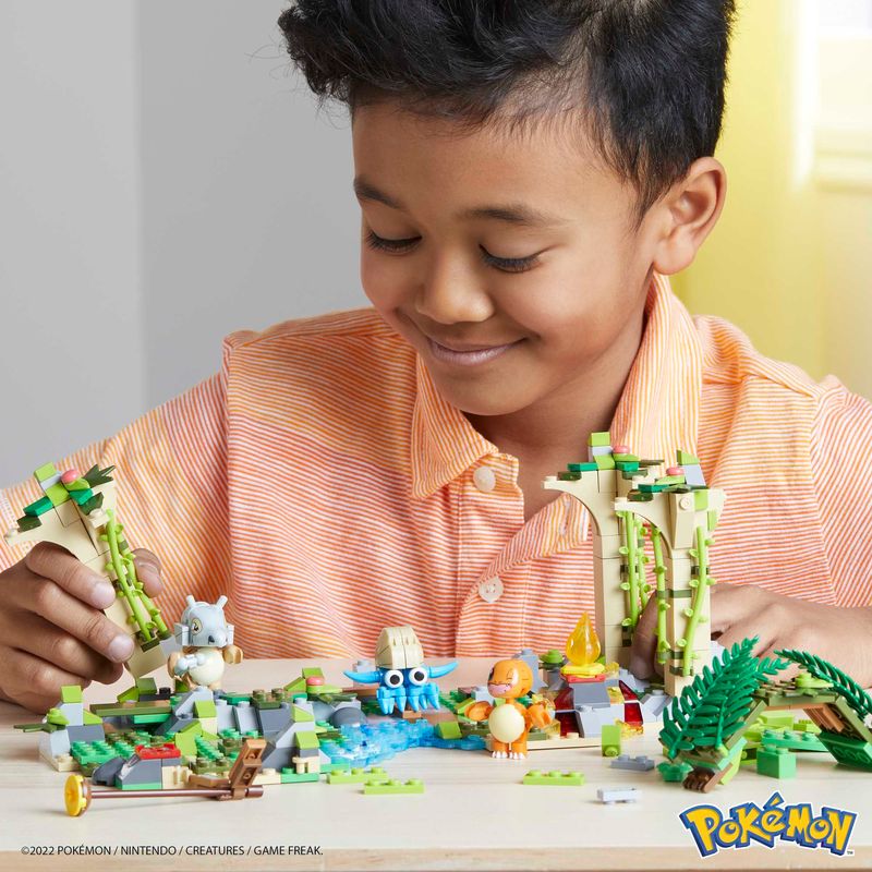 Mattel - Pokemon - Construção de ruínas Pokémon MEGA Construx com