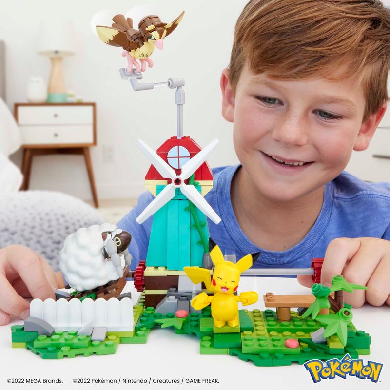 MONTEI UM BRINQUEDO POKEMON DE 198 PEÇAS! OLHA COMO FICOU! 