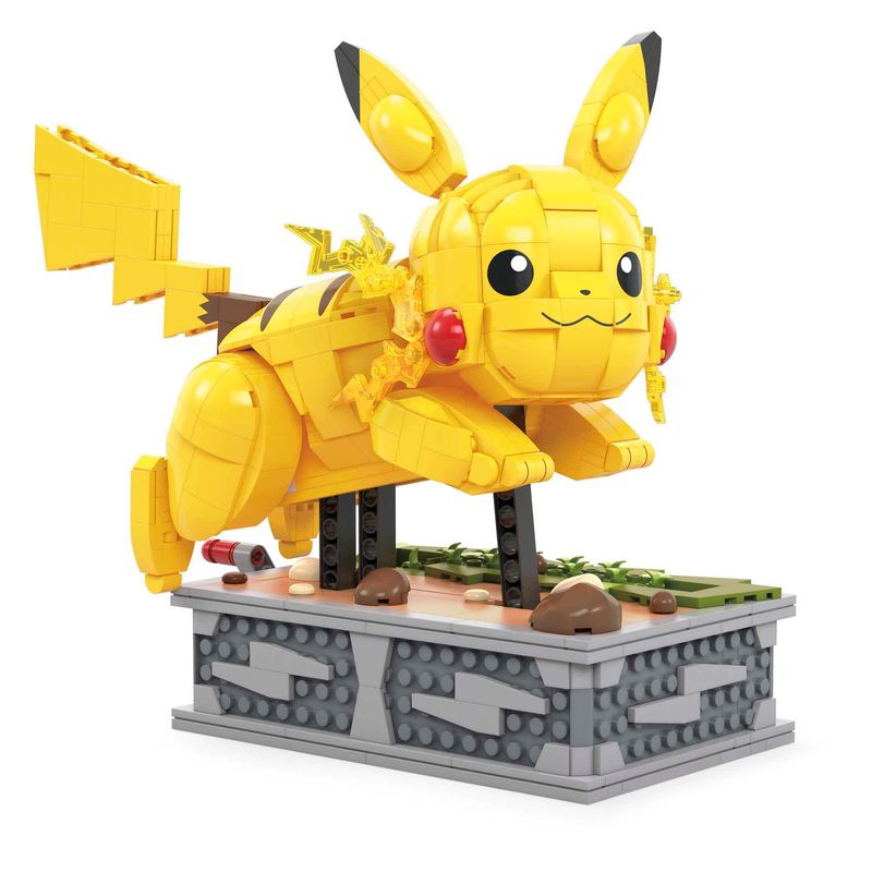 Blocos de Montar - Mega - Pokémon - Pikachu - 1095 Peças - Mattel