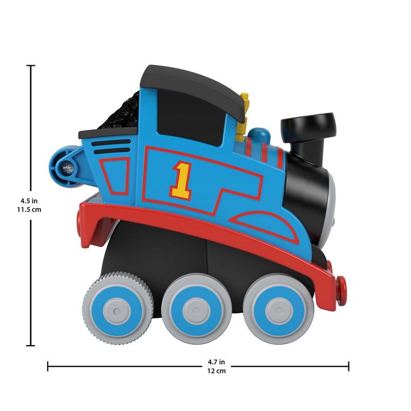 Locomotiva de Fricção - Thomas - Thomas e Seus Amigos - 13 cm -  Fisher-Price - superlegalbrinquedos