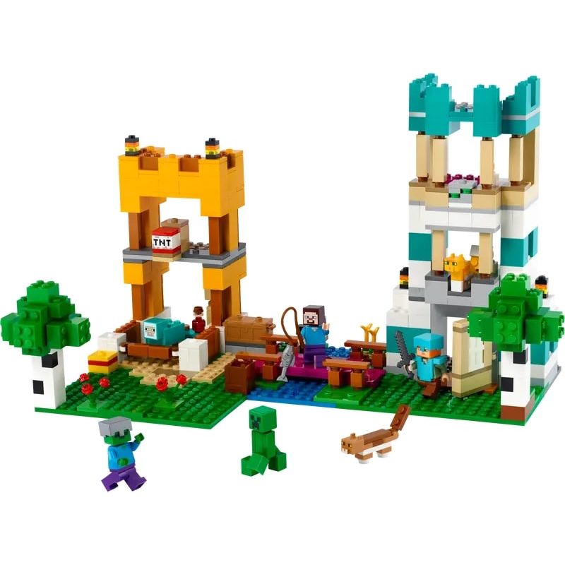 LEGO Minecraft - A Caixa de Minecraft 4.0 - 605 Peças - 21249 -  superlegalbrinquedos