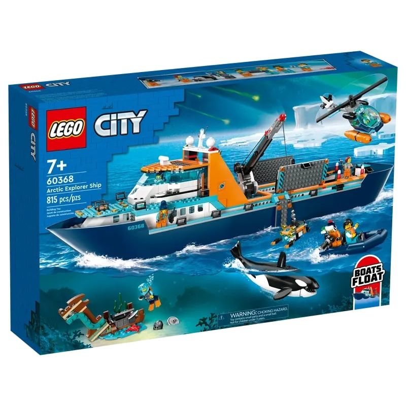 LEG60368---LEGO-City---Navio-de-Exploracao-Artica---815-Pecas---60368-1