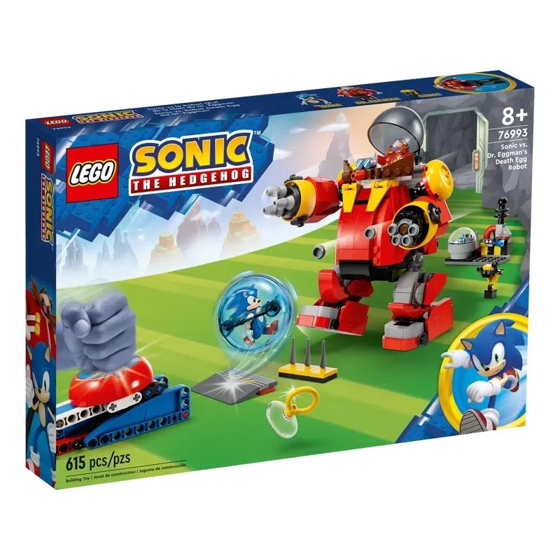 LEGO Sonic The Hedgehog - Sonic vs. Robô Death Egg do Dr. Eggman
