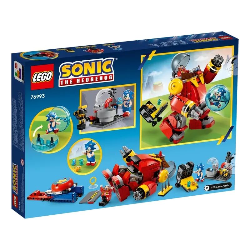 LEGO Dr. Eggman invade outro jogo Sonic the Hedgehog