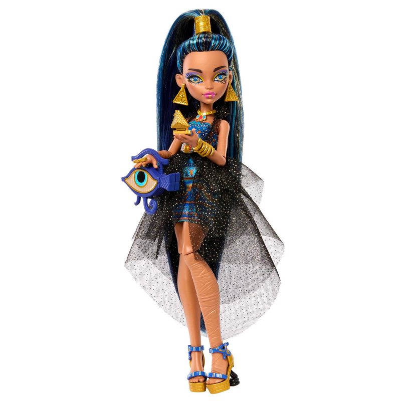 Boneca Monster High com Acessórios - Cleo de Nile - Baile dos Monstros -  Mattel - superlegalbrinquedos