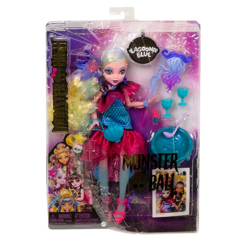 Conjunto Boneca E Acessórios - Monster High - Segredos Da Caveira - Lagoona  Blue - Mattel