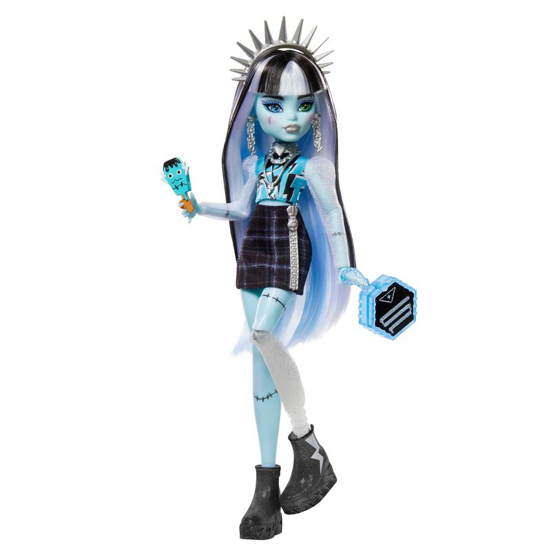 Boneca Monster High - Frankie Stein - Skulltimates Flashes de Horror - Com  Acessórios Surpresa - Mattel - superlegalbrinquedos