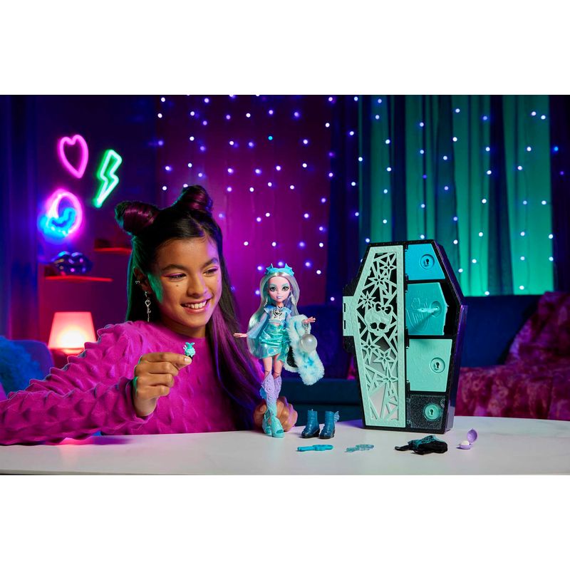 Boneca Monster High - Skulltimate Secrets - Frankie Stein - Com Acessórios  Surpresa - Mattel - superlegalbrinquedos