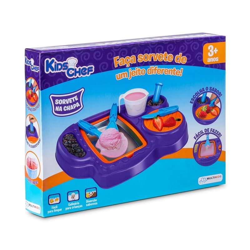 Compre Kit 3 Ki Massa Hora Do Lanche + Sorvete + Maquininha De