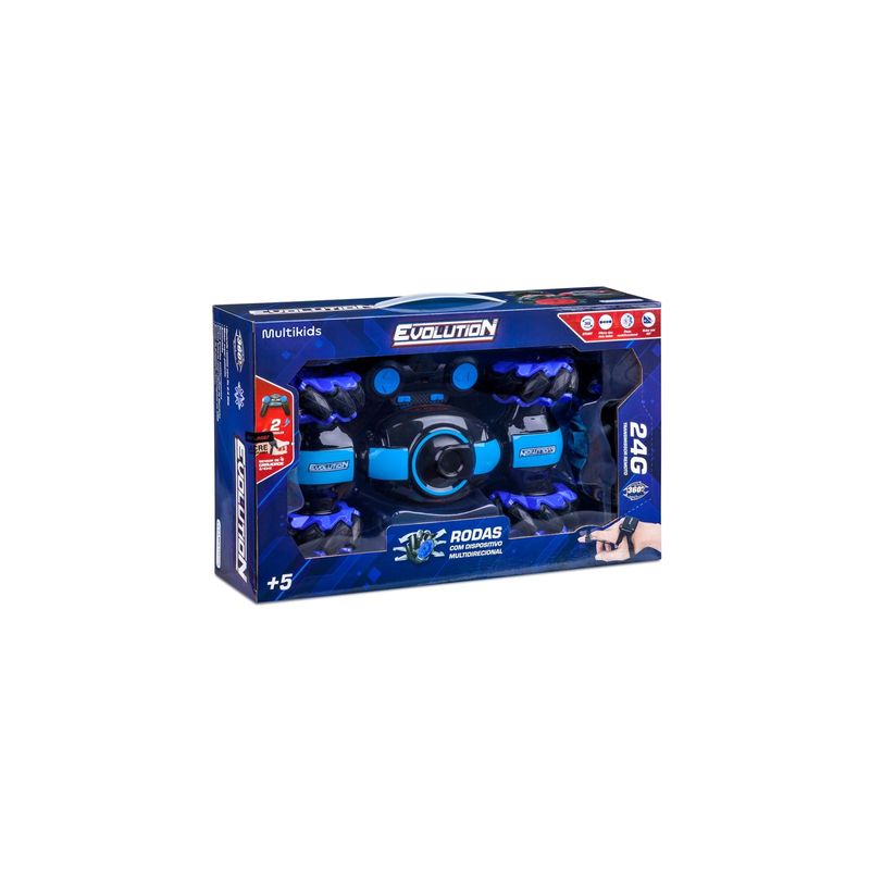 Caminhão Carreta com Controle Remoto - Big Truck com Luz - Azul - 60cm -  Unik Toys - superlegalbrinquedos