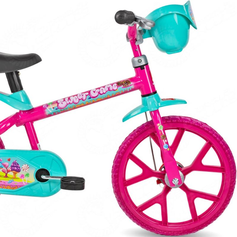 Triciclo Infantil - Aro 5 - Minnie - Rosa - Nathor