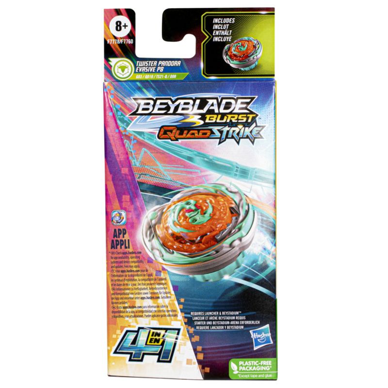 BEYBLADE BURST QUADRIVE PIÃO DUPLO F3964