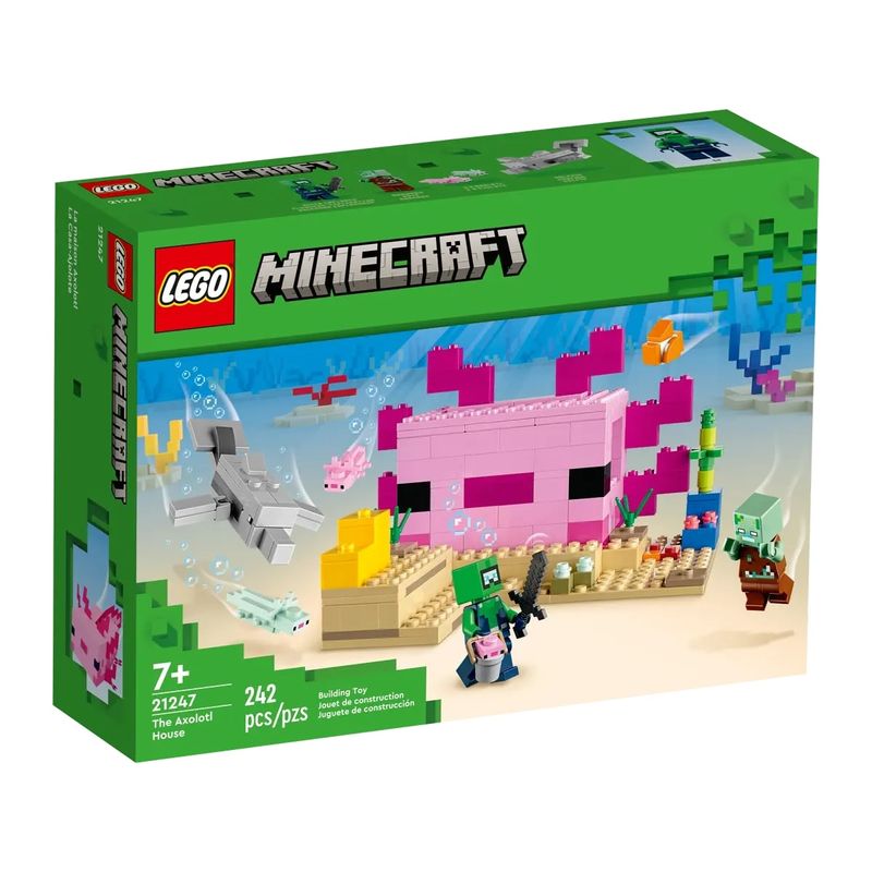 LEGO-Minecraft---A-Casa-do-Axolotl---242-Pecas---21247---Conjunto-blocos-de-montar-1