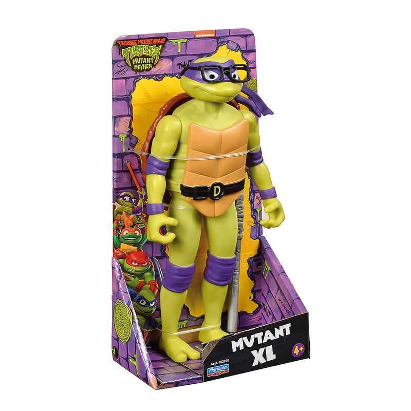 Figura Donatello - XL - Tartarugas Ninja Caos Mutante - 23 cm - Sunny -  superlegalbrinquedos