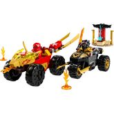 LEG71789---LEGO-Ninjago---Batalha-de-Carro-e-Moto-de-Kai-e-Ras---103-Pecas---71789-2
