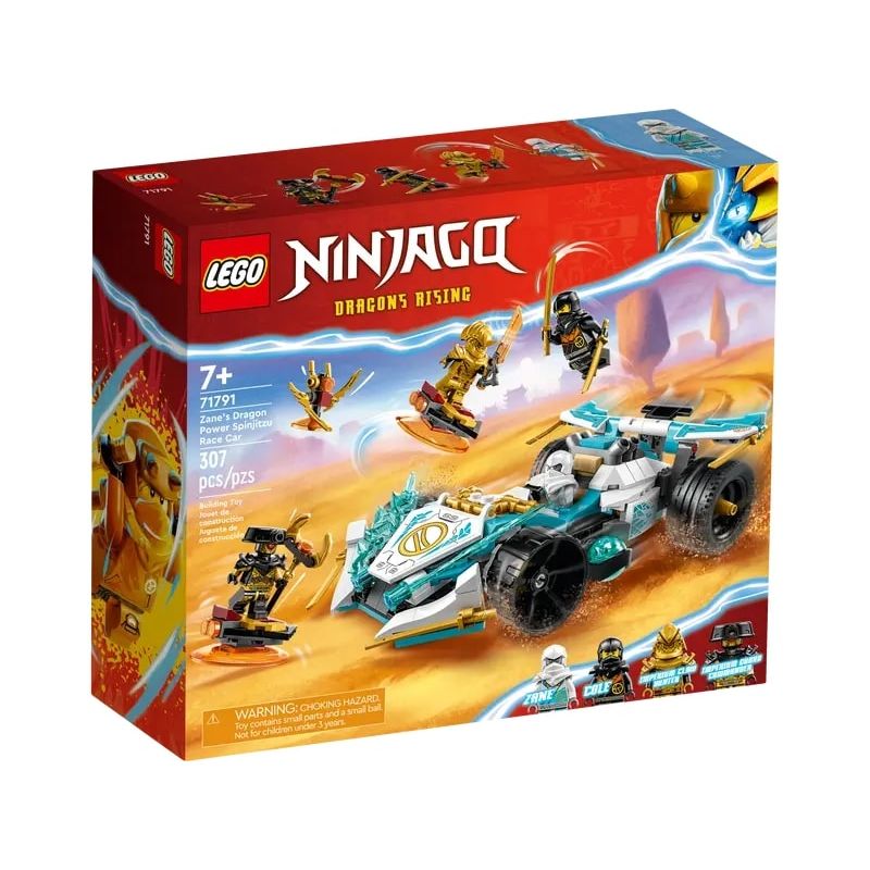LEG71791---LEGO-Ninjago---Carro-de-Corrida-Spinjitzu-do-Poder-do-Dragao-de-Zane---307-Pecas---71791-1