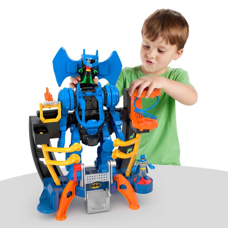 Fisher-Price Imaginext DC Super Friends Jogo de robô Batman, Batbot