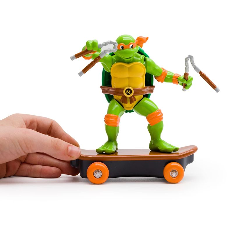 Skate Pull Back Tartarugas Ninja Sewer Shredders - Donatello