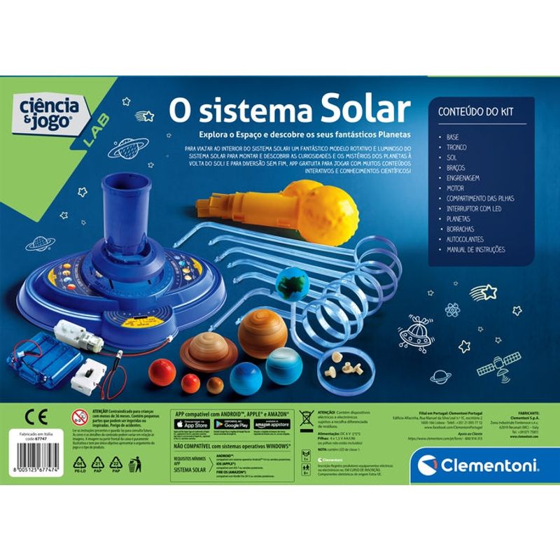 Sistema Solar - Ciência e Jogo - Lab - Fun - superlegalbrinquedos