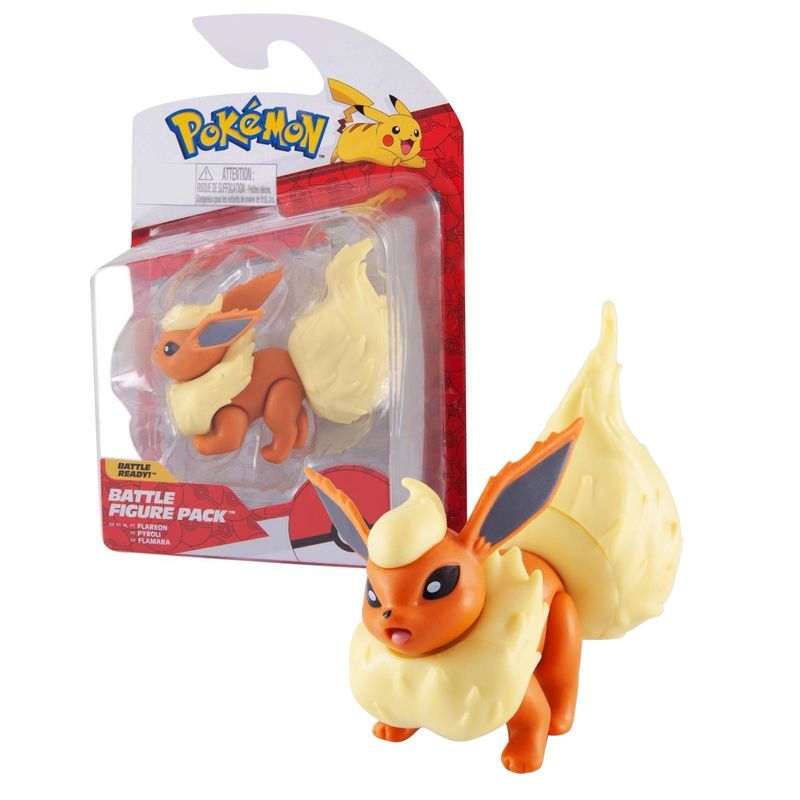 SUN2782---Mini-Figura-Pokemon---Flareon---Battle-Figure-Pack---07-cm---Sunny-1