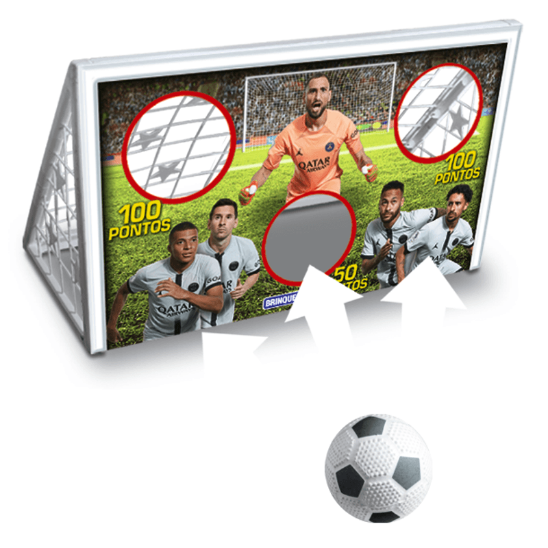 Jogo Futebol Game Chute 2 em 1 - Brinquemix - Loja Mega