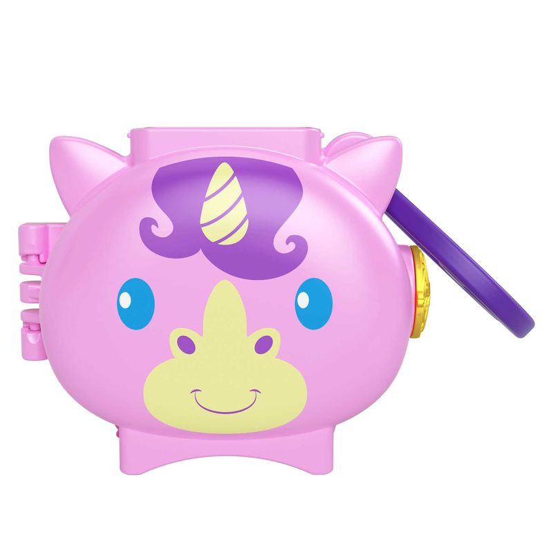 Mini Estojo e Playset com Mini Boneca Polly Pocket - Unicôrnio Rosa - Pet  Connects - Mattel - superlegalbrinquedos
