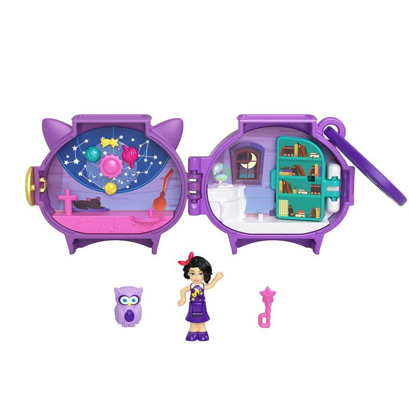 Playset Polly Pocket com Mini Bonecas - Bolsa de Canguru Mama e Joey -  Estojo - Mattel - superlegalbrinquedos