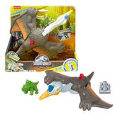 Dinossauro-Articulado-com-Mini-Figura---Quetzalcoatlus-Voador---Jurassic-World---Imaginext---24-cm---Fisher-Price-1