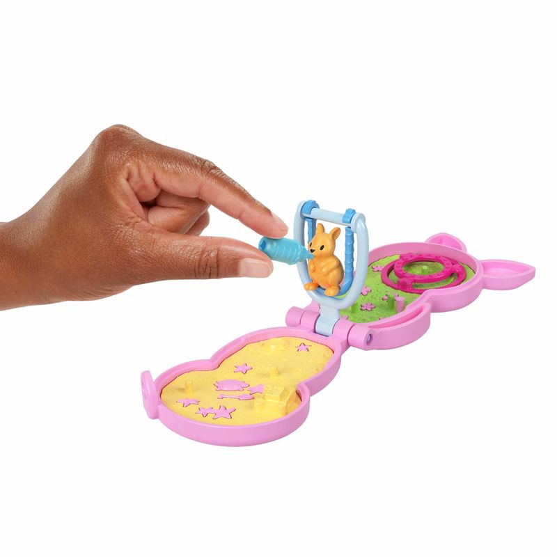 Playset Polly Pocket com Mini Bonecas - Bolsa de Canguru Mama e Joey -  Estojo - Mattel - superlegalbrinquedos