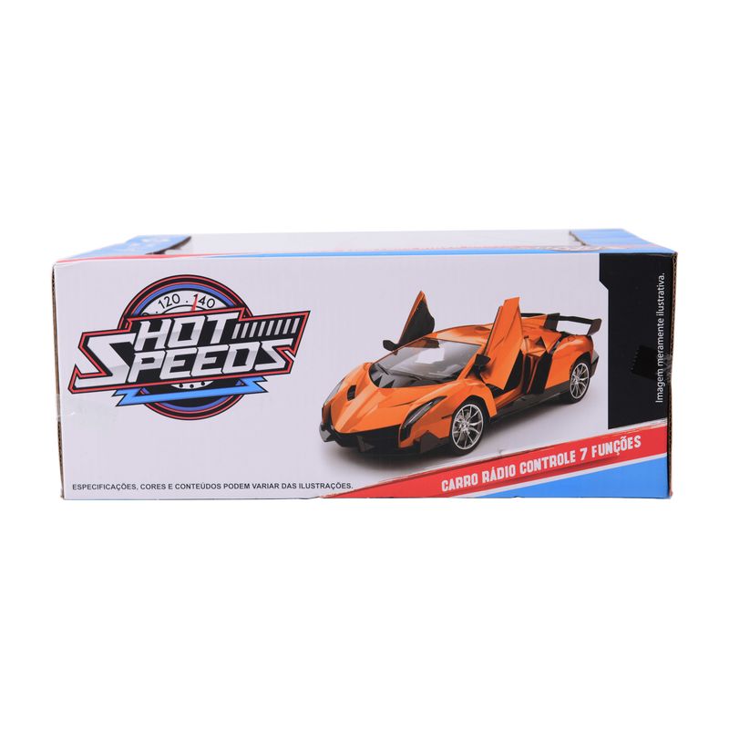 Carrinho de controle Remoto 1:16 Racing Control Thunder Multikids