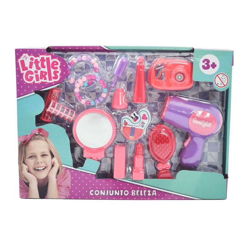 Crianças Moda Brinquedo Crianças Maquiagem Pretend Playset Styling