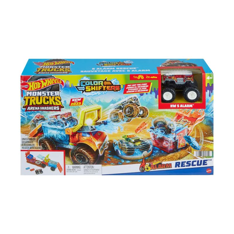 Hot Wheels Pista Monster Trucks Arena Smashers 2023 Mattel