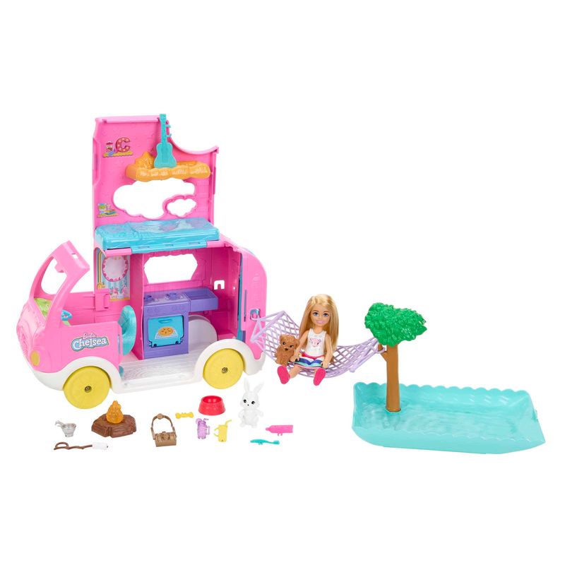 Barbie store camper trailer