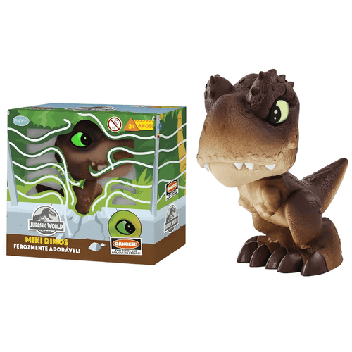 Brinquedo Pedagógico - Dinossauro T-Rex - 30 cm - Maral