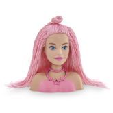 Busto-Barbie---Mini-Styling-Head---Special-Hair---Rosa---15-cm---Pupee-2