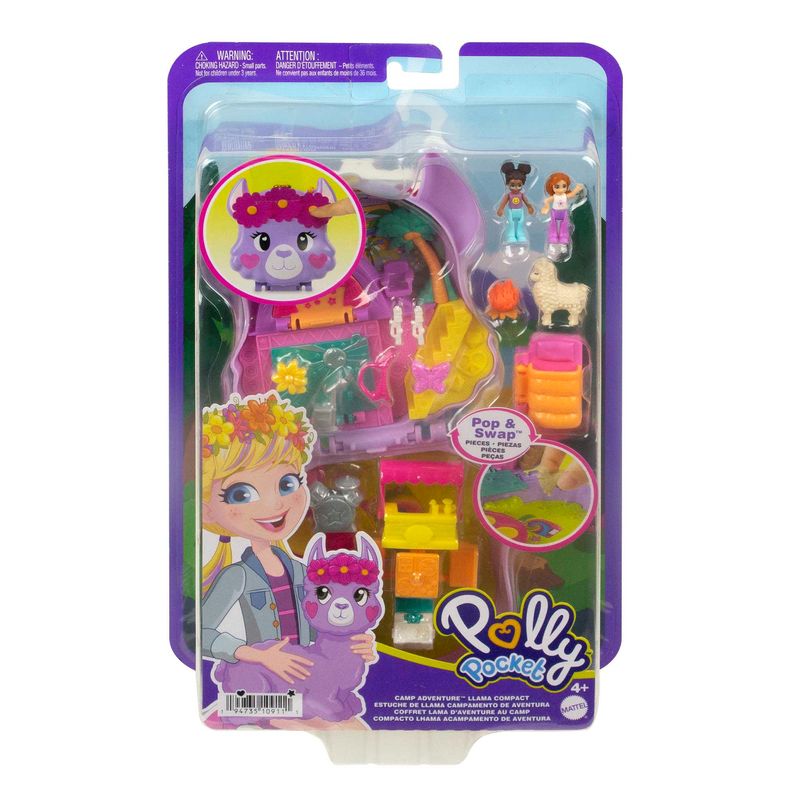 Playset Polly Pocket com Mini Bonecas - Bolsa de Canguru Mama e Joey -  Estojo - Mattel - superlegalbrinquedos