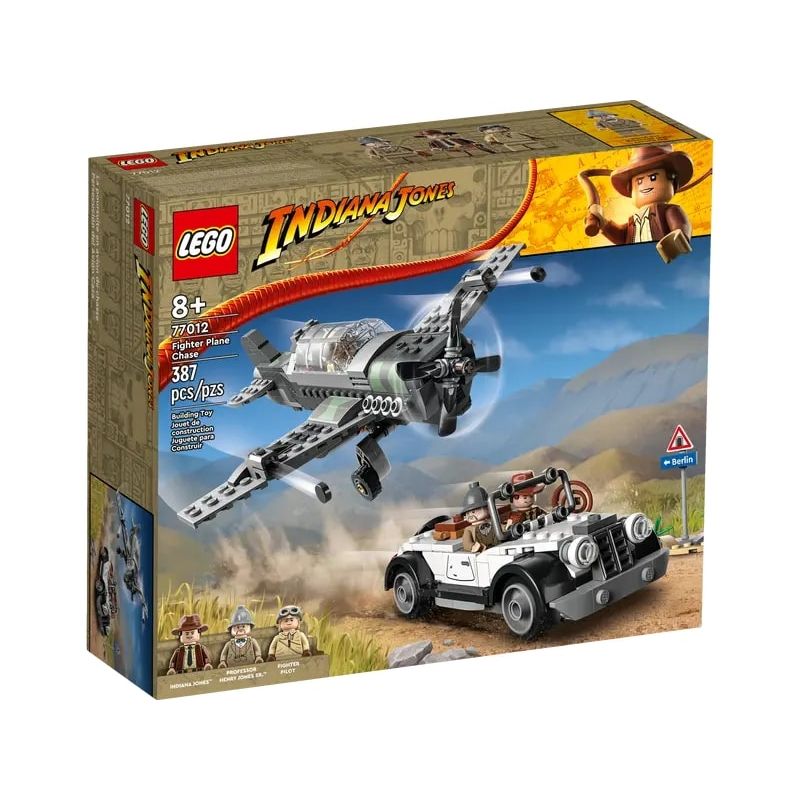 LEGO-Indiana-Jones---Perseguicao-em-Aviao-de-Caca---387-Pecas---77012-1