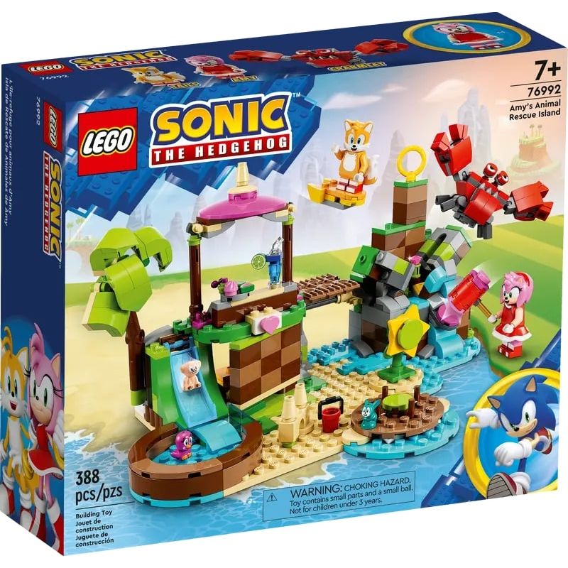 LEGO-Sonic-the-Hedgehog---Ilha-de-Resgate-Animal-de-Amy---388-Pecas---76992-1