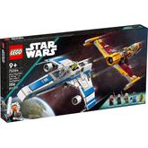 LEGO-Star-Wars---E-Wing-da-Nova-Republica-vs.-Caca-Estelar-de-Shin-Hati---1056-Pecas---75364-1