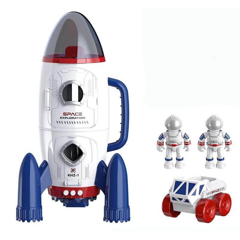 Foguete Espacial - Space Station Set - Luz e Som - ST Import ...
