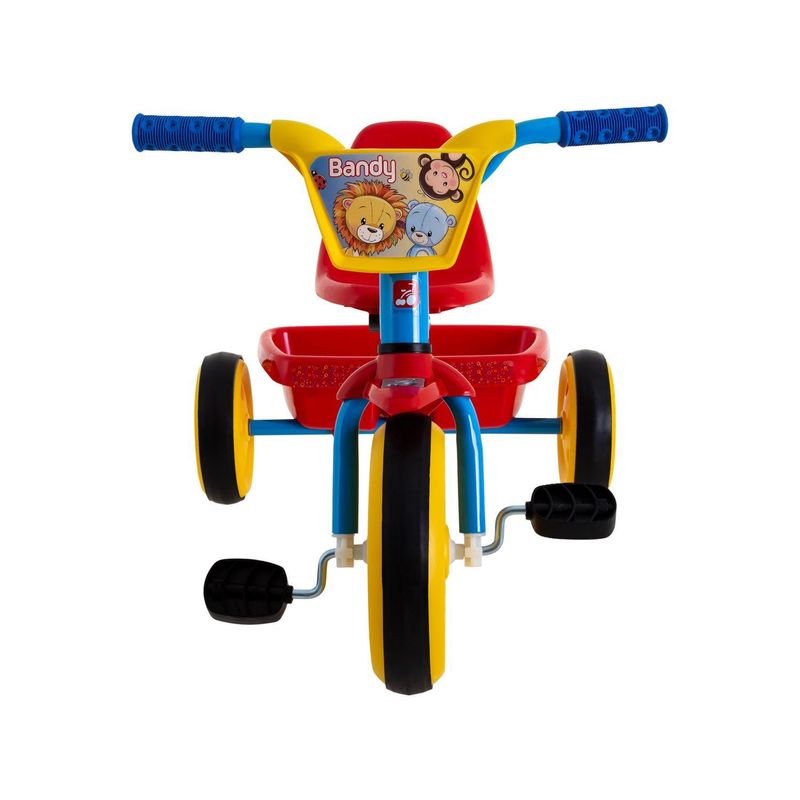 Triciclo Infantil Mototico - Passeio e Pedal Azul - Bandeirante