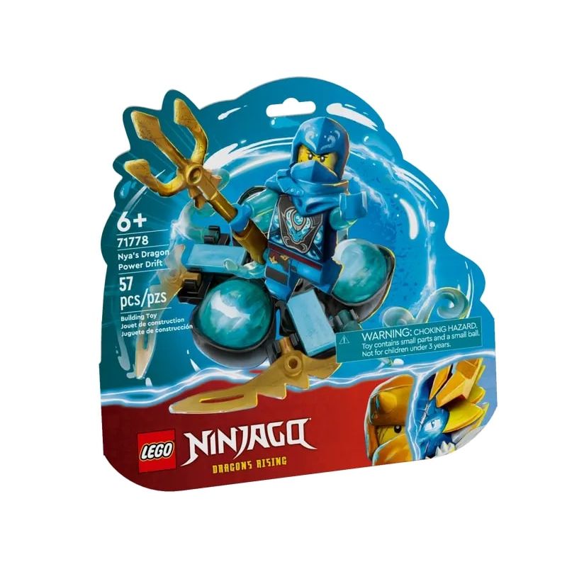 LEGO-Ninjago---Drift-Spinjitzu-do-Poder-do-Dragao-da-Nya---57-Pecas---71778-1