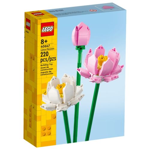 LEG40647---LEGO-Icons---Flores-de-Lotus---Botanical-Collection---220-Pecas---40647-1