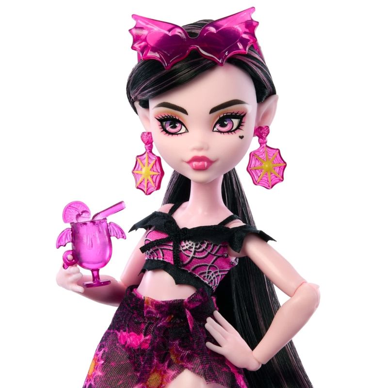 Boneca Monster High - Draculaura - Scare-Adise Island - Mattel ...