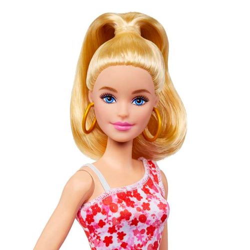 Boneca-Barbie-Fashionista---Vestido-de-Flor-Vermelha---Loira---205---Mattel-2